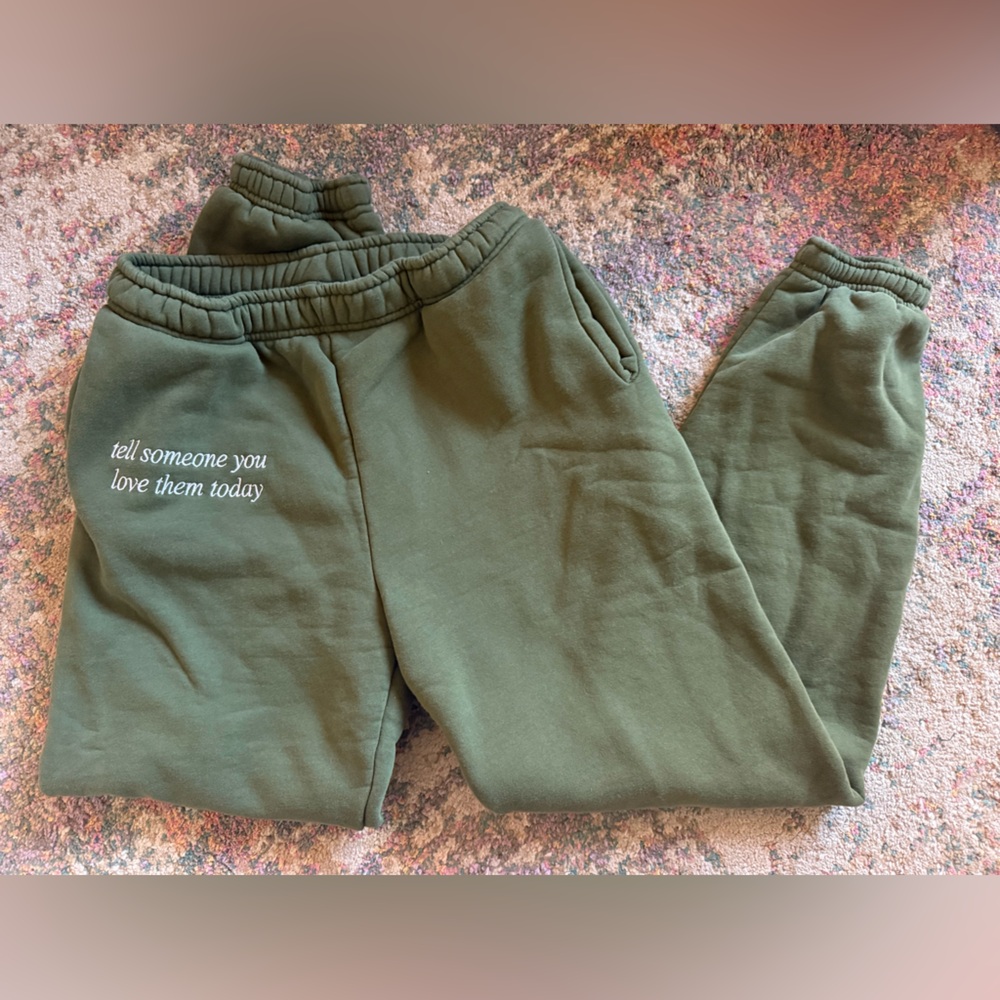 Olive Green Women's Jogger Pants